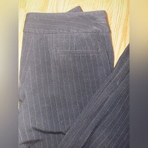 Rafaella Black Pinstripe Slack